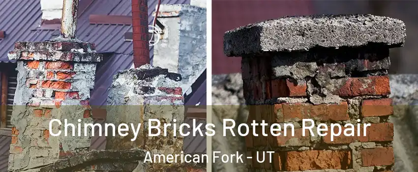  Chimney Bricks Rotten Repair American Fork - UT
