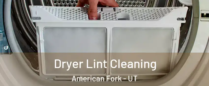  Dryer Lint Cleaning American Fork - UT