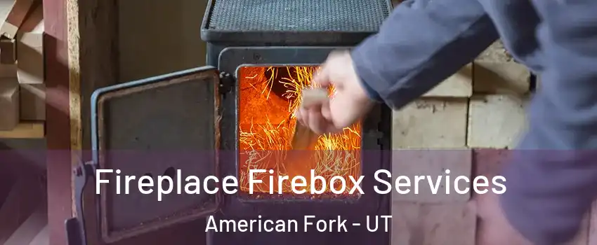 Fireplace Firebox Services American Fork - UT