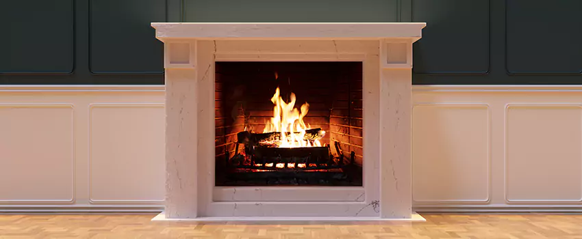 Open Flame Wood-Burning Fireplace Installation Services in American Fork, Utah