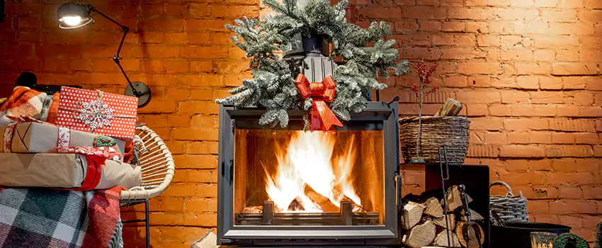 Travis Industries Linear Gas Fireplace Installation in American Fork, Utah