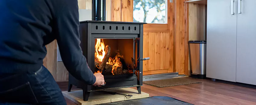 Open Hearth Wood Fireplace Installation in American Fork, UT