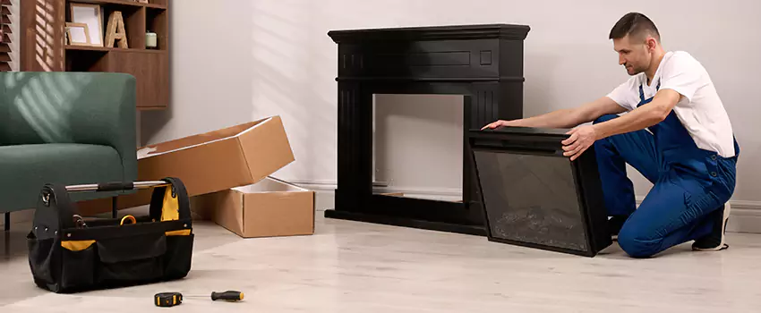 Old Rusted Metal Fireplace Repair And Replacement in American Fork, UT