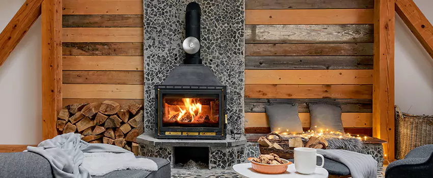 Thelin Hearth Products Direct Vent Gas Stove Fireplace Inspection in American Fork, Utah